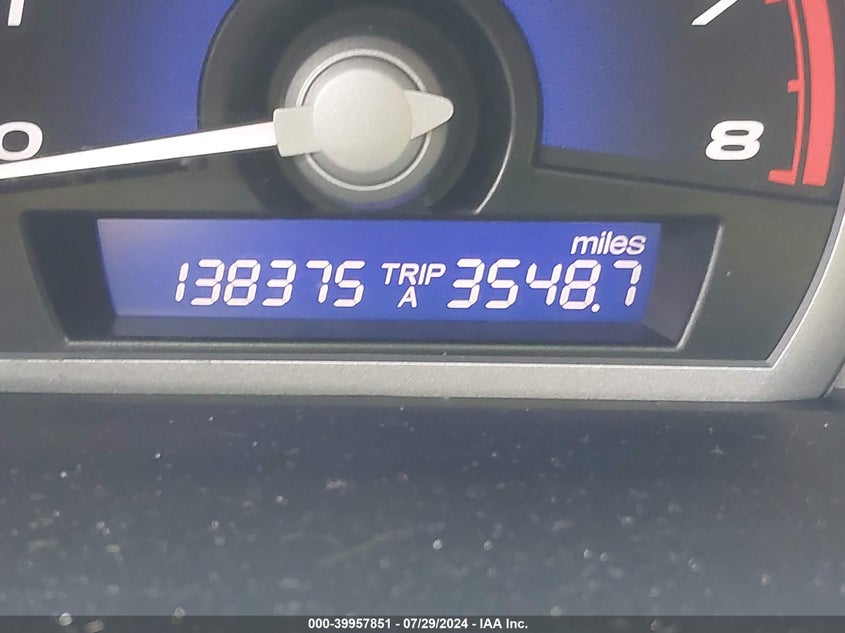 2008 Honda Civic Lx VIN: 2HGFG12608H577813 Lot: 39957851