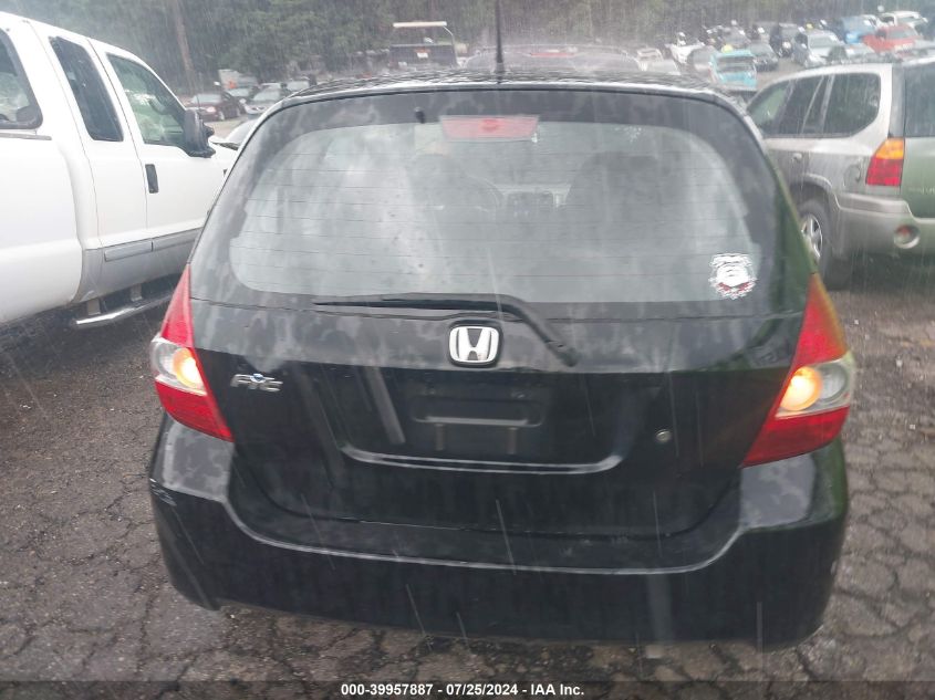 2008 Honda Fit VIN: JHMGD38478S001236 Lot: 39957887