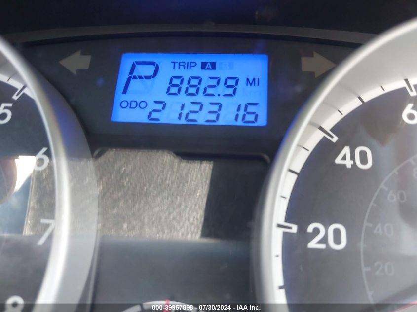 2011 Hyundai Accent Gls VIN: KMHCN4AC6BU608000 Lot: 39957898