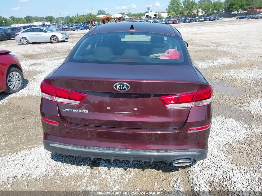 2019 Kia Optima Lx VIN: 5XXGT4L36KG351791 Lot: 39957907