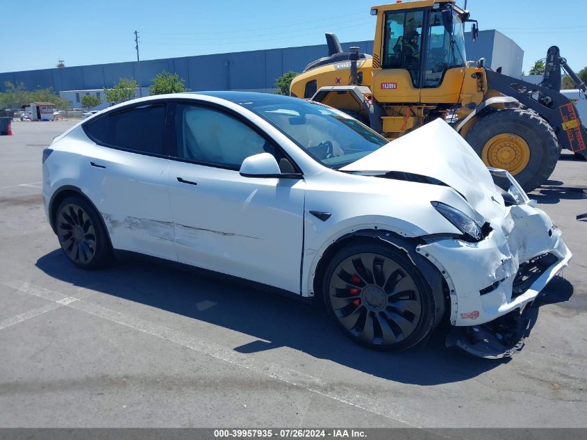 2023 TESLA MODEL Y AWD/PERFORMANCE DUAL MOTOR ALL-WHEEL DRIVE - 7SAYGDEF6PF701207