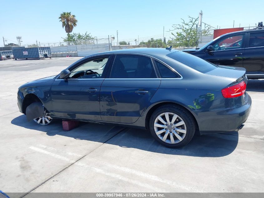 2011 Audi A4 2.0T Premium VIN: WAUFFAFL3BN023615 Lot: 39957946