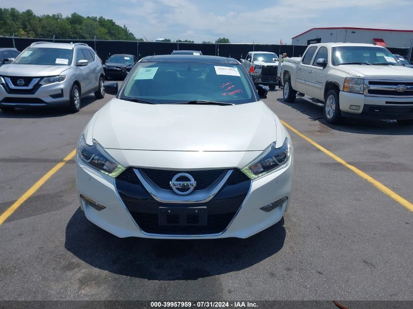 2016 Nissan Maxima 3.5 Sl VIN: 1N4AA6APXGC447546 Lot: 39957959