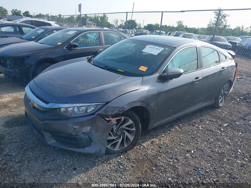2017 HONDA CIVIC EX - 19XFC2F79HE073436