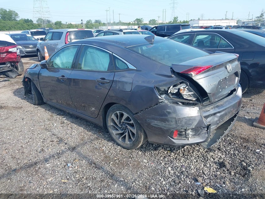 2017 HONDA CIVIC EX - 19XFC2F79HE073436
