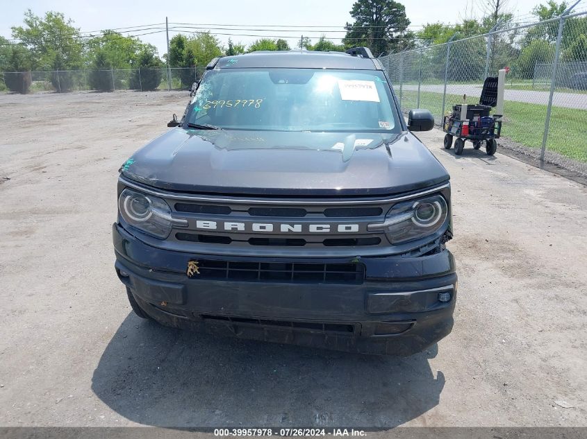 2021 Ford Bronco Sport Big Bend VIN: 3FMCR9B69MRA96902 Lot: 39957978