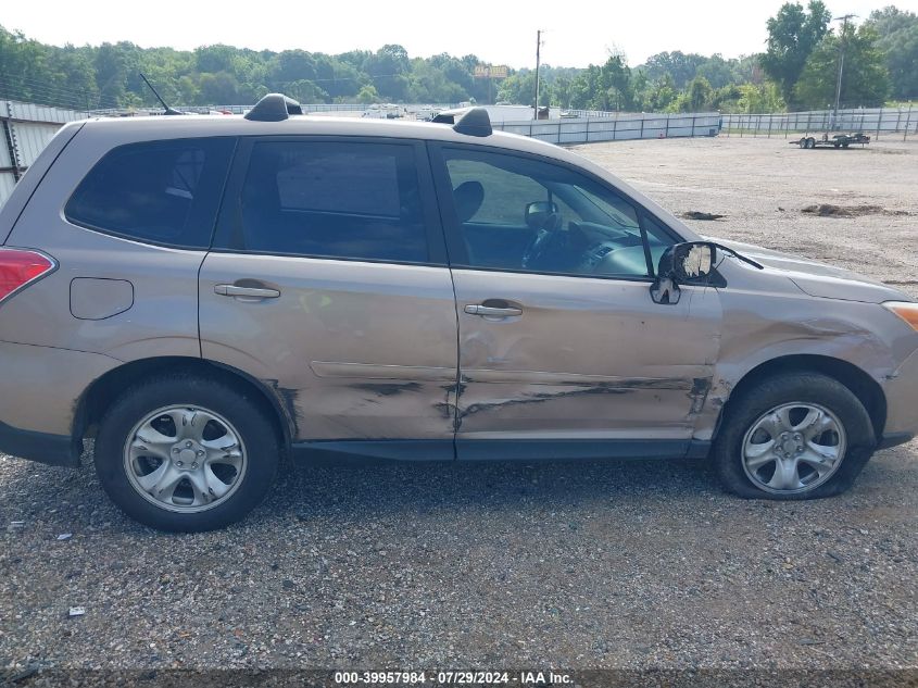 2014 Subaru Forester 2.5I VIN: JF2SJAAC5EH456705 Lot: 39957984