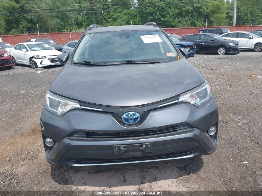 2017 Toyota Rav4 Hybrid Xle VIN: JTMRJREV2HD134106 Lot: 39958037