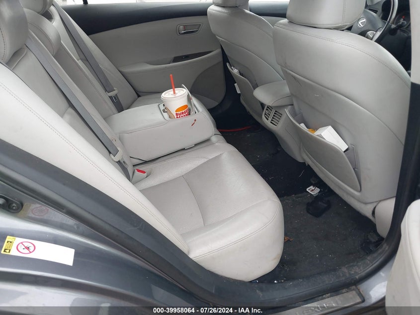 2012 Lexus Es 350 VIN: JTHBK1EGXC2484653 Lot: 39958064