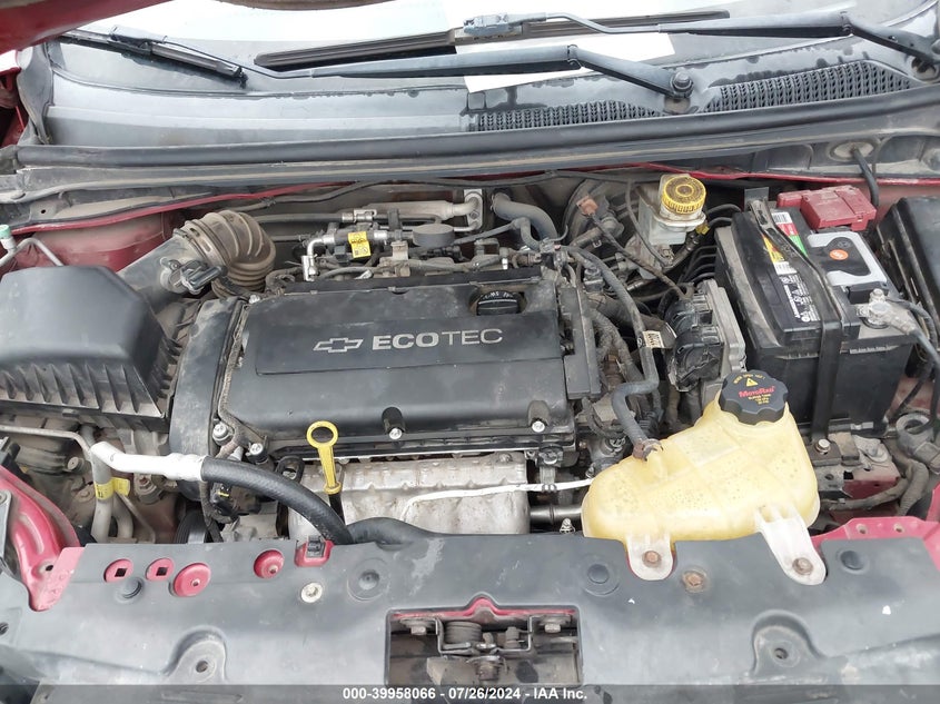 2012 Chevrolet Sonic 2Lt VIN: 1G1JC5SH1C4111920 Lot: 39958066