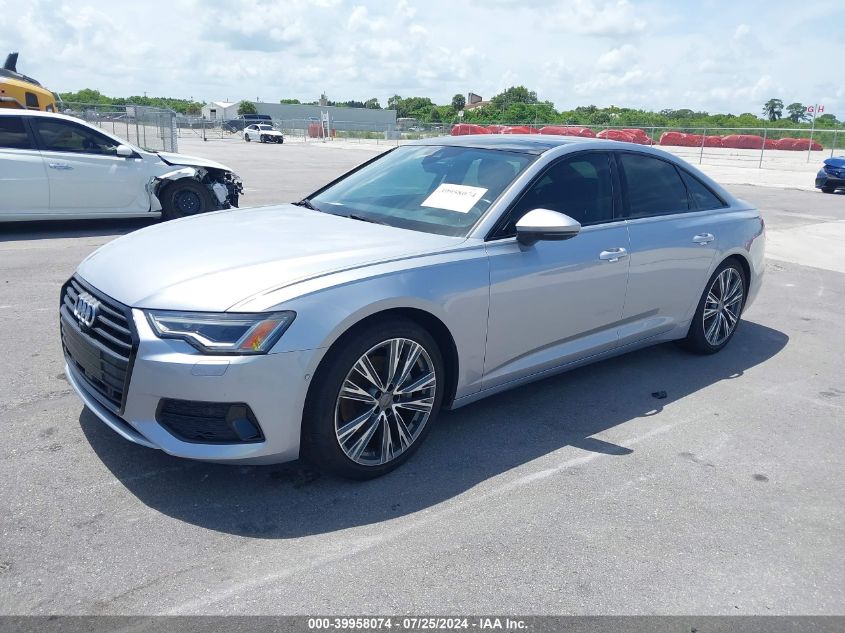 2020 Audi A6 Premium Plus 45 Tfsi Quattro S Tronic VIN: WAUE8AF29LN060280 Lot: 39958074