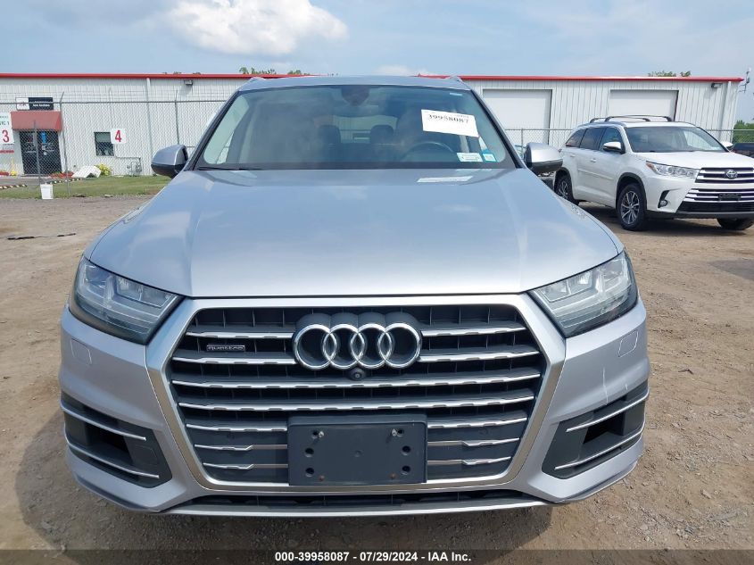 2018 Audi Q7 3.0T Premium VIN: WA1LAAF75JD009706 Lot: 39958087