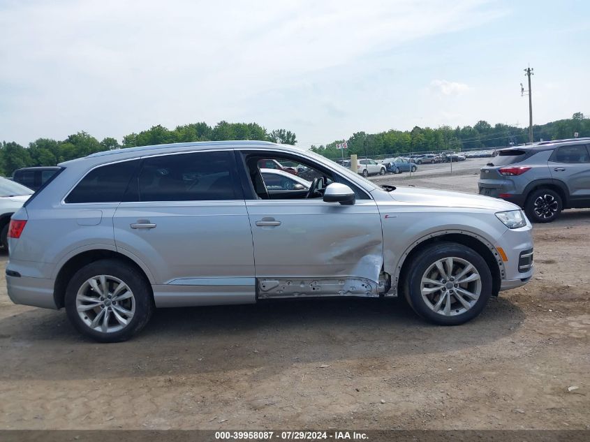 2018 Audi Q7 3.0T Premium VIN: WA1LAAF75JD009706 Lot: 39958087