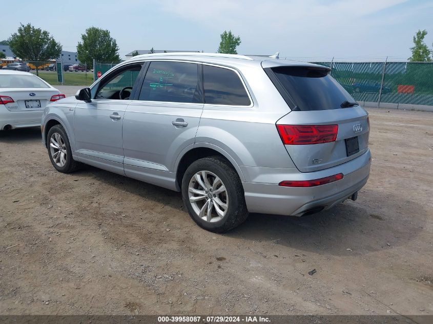 2018 Audi Q7 3.0T Premium VIN: WA1LAAF75JD009706 Lot: 39958087