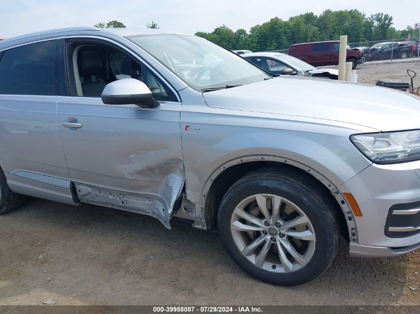 2018 Audi Q7 3.0T Premium VIN: WA1LAAF75JD009706 Lot: 39958087