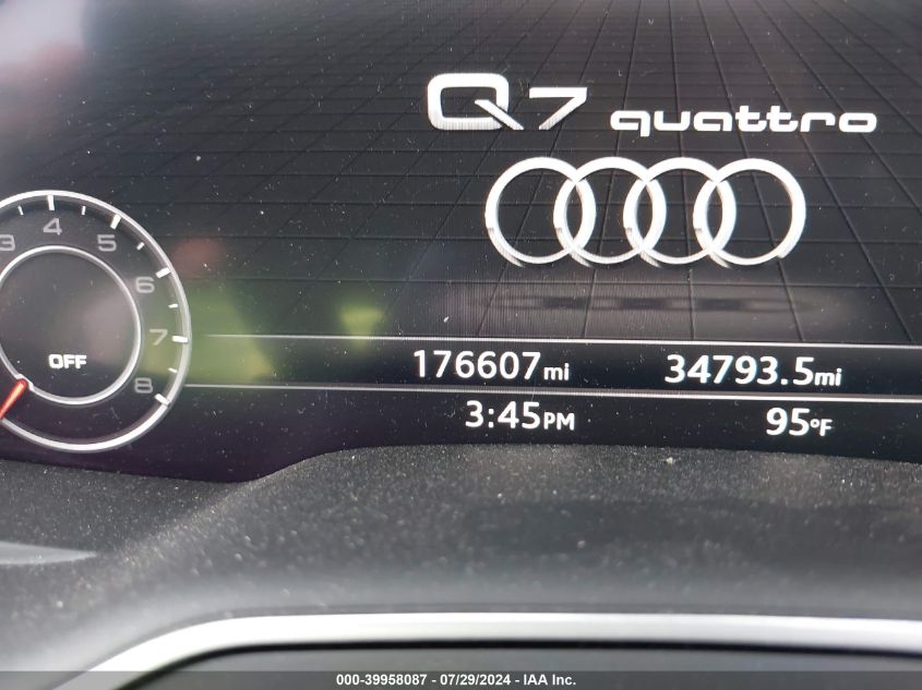2018 Audi Q7 3.0T Premium VIN: WA1LAAF75JD009706 Lot: 39958087