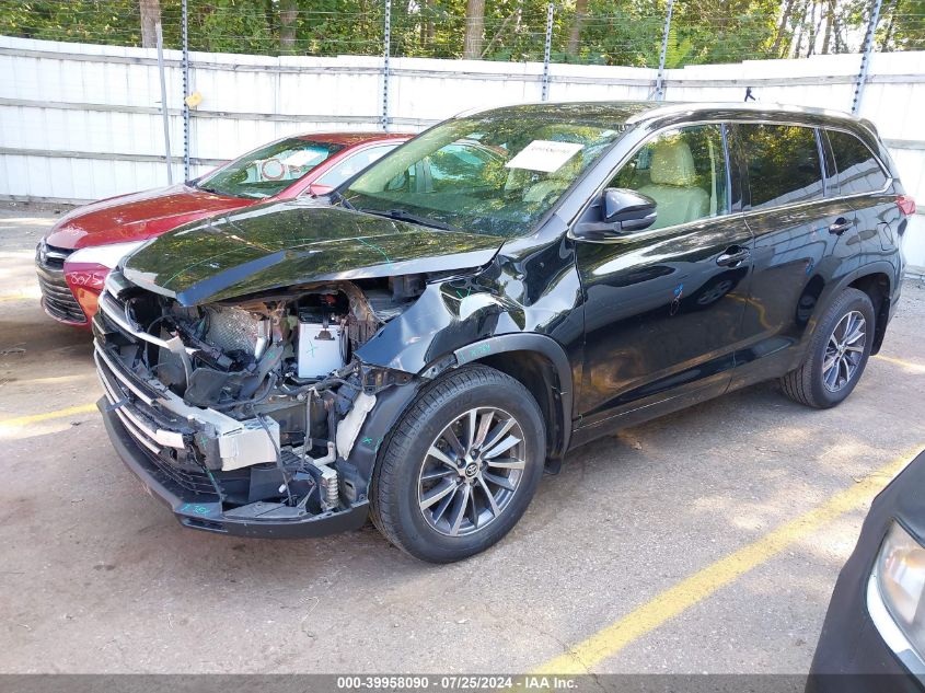 2018 TOYOTA HIGHLANDER XLE - 5TDJZRFH2JS828965