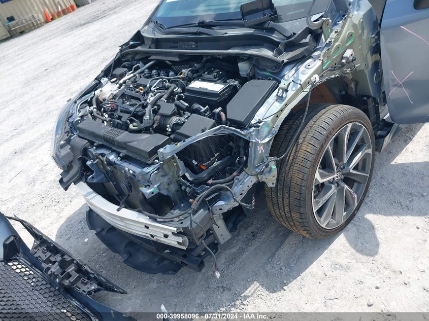 VIN 5YFS4MCE3MP091191 2021 TOYOTA COROLLA SE