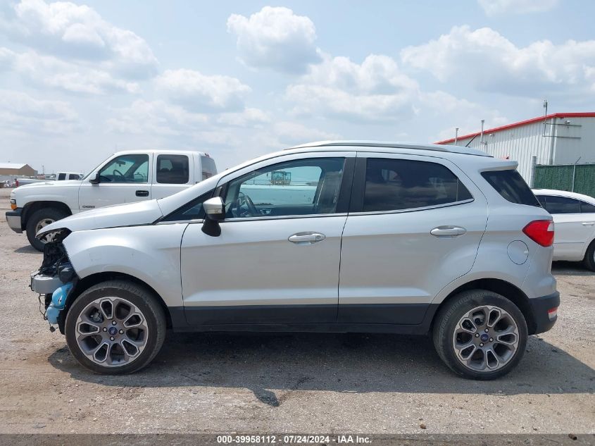 2020 Ford Ecosport Titanium VIN: MAJ6S3KL7LC347380 Lot: 39958112