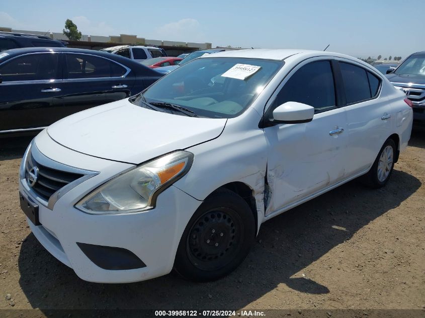 2017 Nissan Versa S/S Plus/Sv/Sl VIN: 3N1CN7AP4HK472647 Lot: 39958122