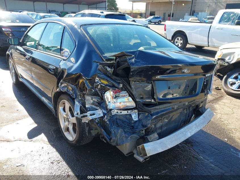 2007 Subaru Legacy 2.5I VIN: 4S3BL616176205579 Lot: 39958140