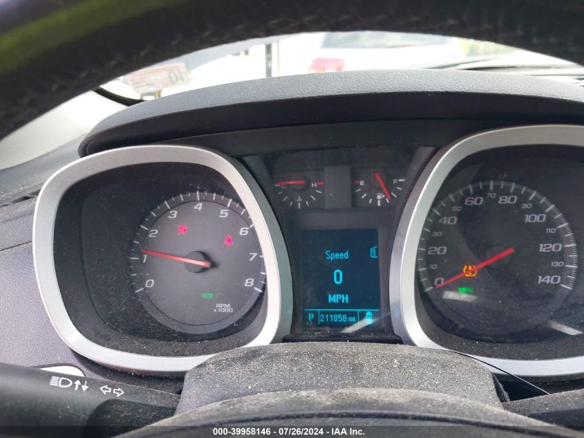 2012 Chevrolet Equinox 1Lt VIN: 2GNALDEK7C6156133 Lot: 39958146