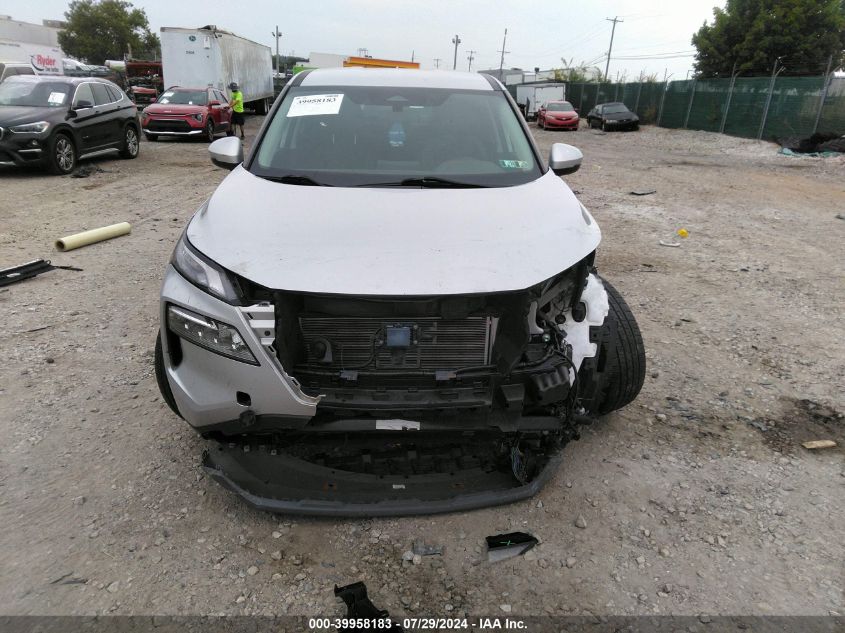 2022 Nissan Rogue Sv Intelligent Awd VIN: 5N1BT3BB9NC674407 Lot: 39958183