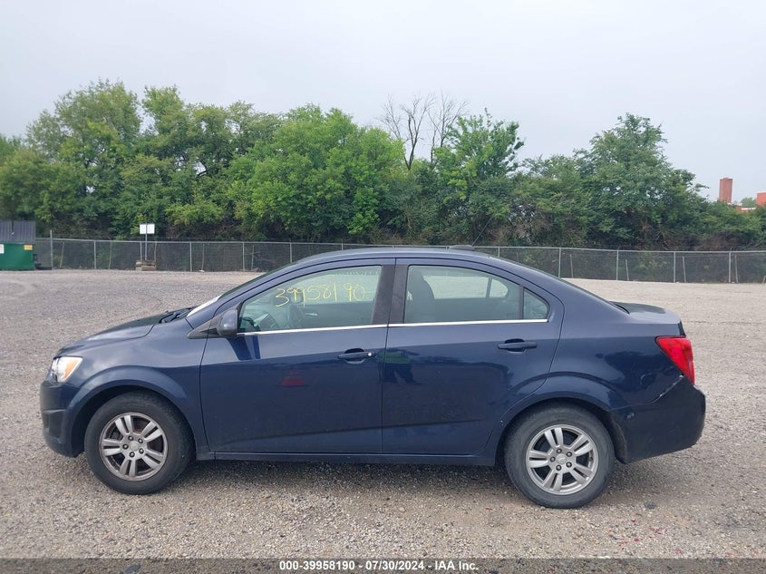 2015 Chevrolet Sonic Lt Auto VIN: 1G1JC5SH6F4172507 Lot: 39958190