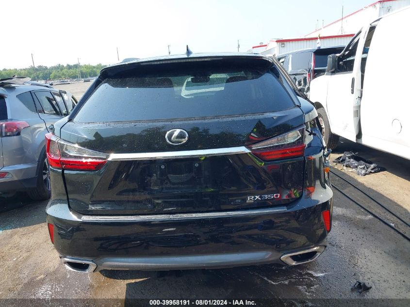 2019 Lexus Rx 350 VIN: 2T2BZMCA5KC178744 Lot: 39958191