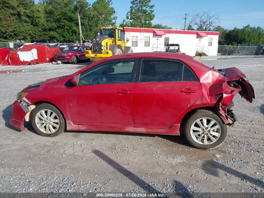 2009 Toyota Corolla S/Le/Xle VIN: 1NXBU40E59Z095365 Lot: 39958228