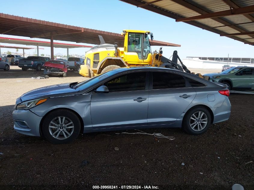 2017 Hyundai Sonata VIN: 5NPE24AF0HH471445 Lot: 39958241