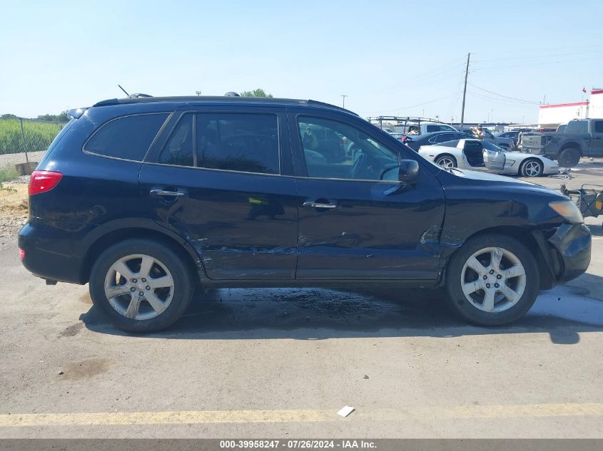 2007 Hyundai Santa Fe Limited/Se VIN: 5NMSH73E27H000772 Lot: 39958247