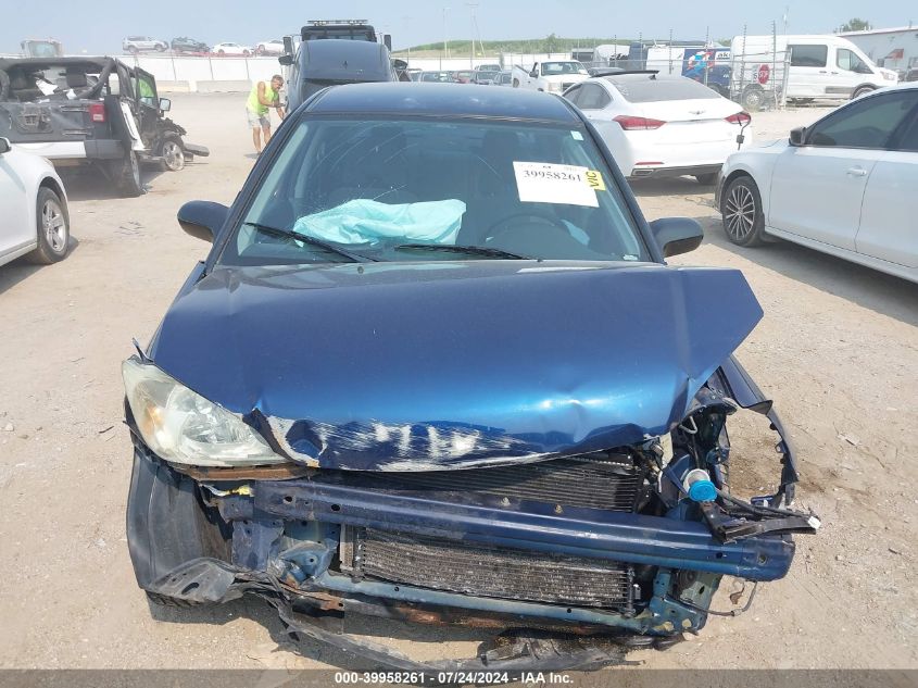 2004 Honda Civic Lx VIN: 2HGES15534H617048 Lot: 39958261