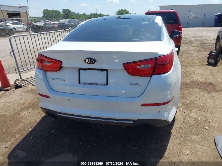 2015 Kia Optima Sxl Turbo VIN: 5XXGR4A64FG426876 Lot: 39958269