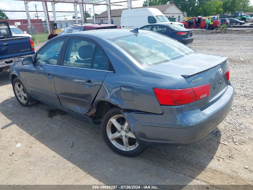 2009 Hyundai Sonata Se VIN: 5NPEU46C89H497320 Lot: 39958287