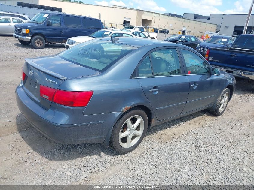 2009 Hyundai Sonata Se VIN: 5NPEU46C89H497320 Lot: 39958287