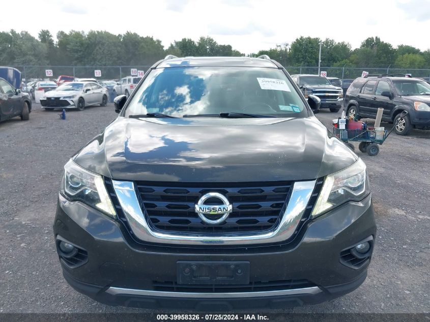 2017 Nissan Pathfinder Sv VIN: 5N1DR2MM8HC636283 Lot: 39958326