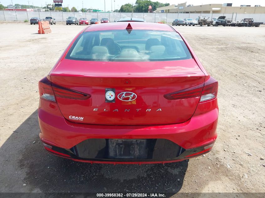 2019 Hyundai Elantra Value Edition VIN: 5NPD84LF8KH451944 Lot: 39958362