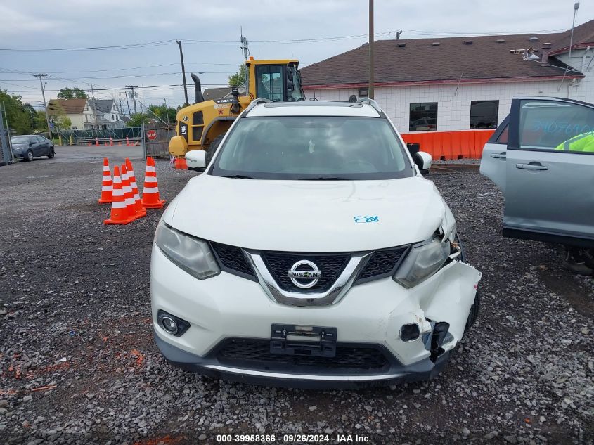 2015 Nissan Rogue Sl VIN: 5N1AT2MV2FC795374 Lot: 39958366