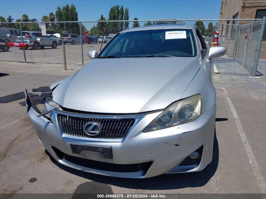 2012 Lexus Is 250 VIN: JTHBF5C28C5163731 Lot: 39958375