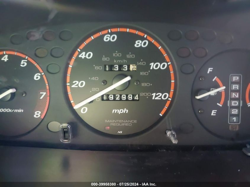 2000 Honda Cr-V Lx VIN: JHLRD2840YC003525 Lot: 39958380