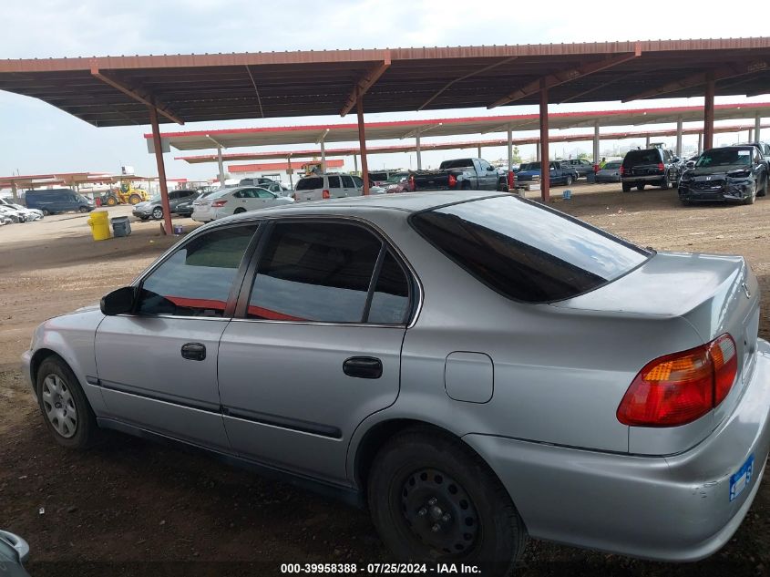 1999 Honda Civic Lx VIN: 2HGEJ6679XH511711 Lot: 39958388