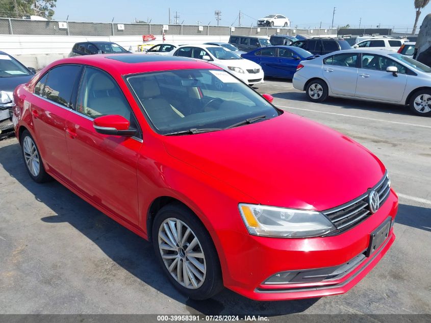 2015 Volkswagen Jetta 1.8T Se VIN: 3VWD17AJ0FM356370 Lot: 39958391