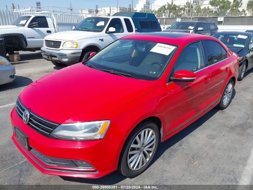 2015 Volkswagen Jetta 1.8T Se VIN: 3VWD17AJ0FM356370 Lot: 39958391