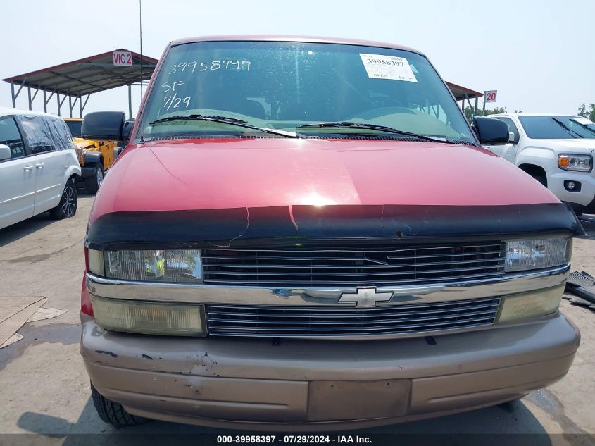 1999 Chevrolet Astro VIN: 1GNEL19W3XB168912 Lot: 39958397