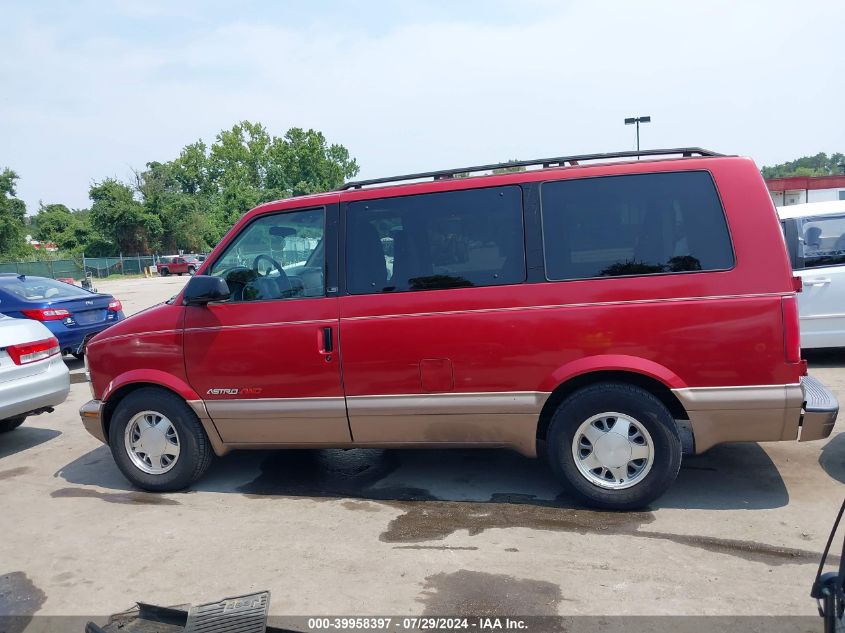 1999 Chevrolet Astro VIN: 1GNEL19W3XB168912 Lot: 39958397