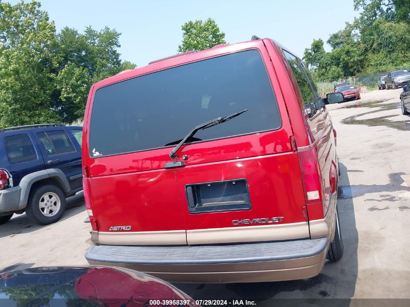 1999 Chevrolet Astro VIN: 1GNEL19W3XB168912 Lot: 39958397