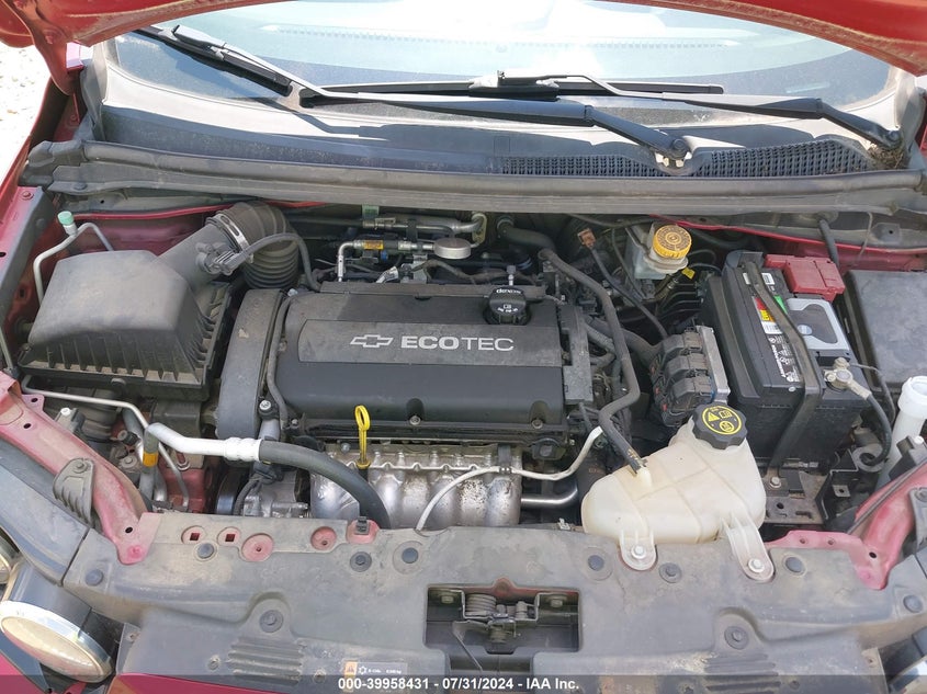 2015 Chevrolet Sonic Lt Auto VIN: 1G1JC5SH2F4218804 Lot: 39958431