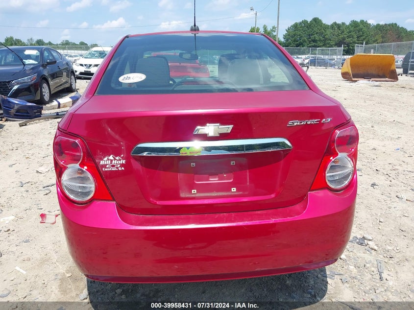 2015 Chevrolet Sonic Lt Auto VIN: 1G1JC5SH2F4218804 Lot: 39958431