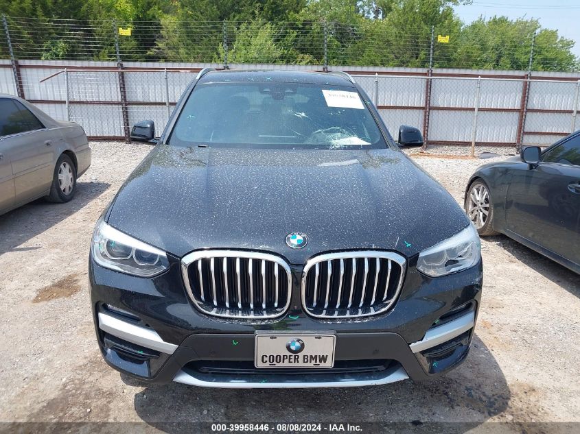 2021 BMW X3 XDRIVE30I - 5UXTY5C05M9G36947